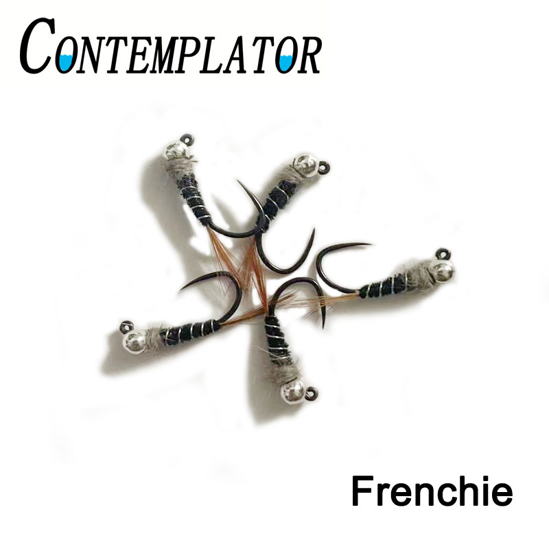 Fishing Hook Barbless - Contemplator 5ชิ้น Size10 # frenchie Nymph