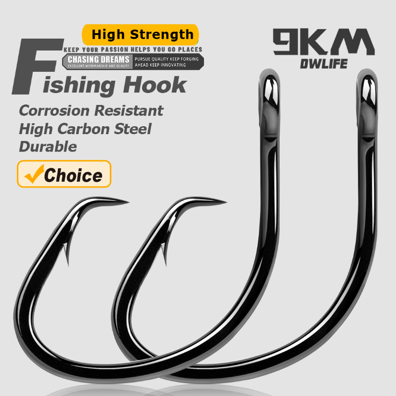 Fishing Hook Circle - 9KM ตะขอวงกลม 25 ~ 50 ชิ้นตะขอตกปลาน้ําเค็ม