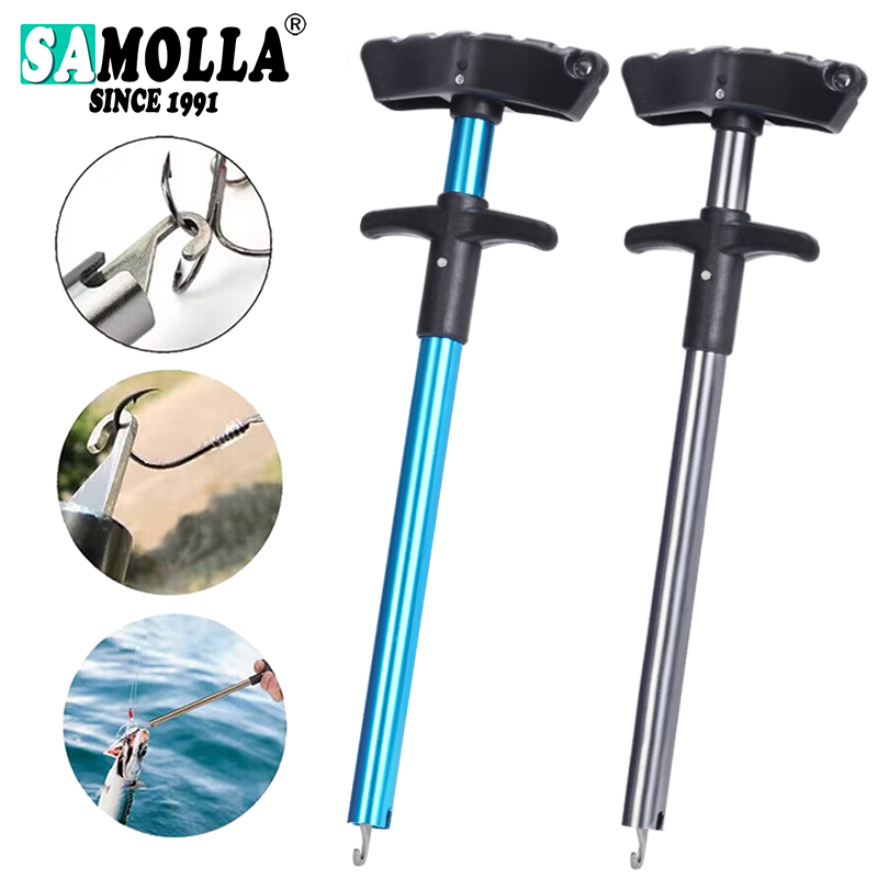 Fishing Hook Sharpener - ตกปลา Hook Remover เครื่องมือตกปลา Lure Remover