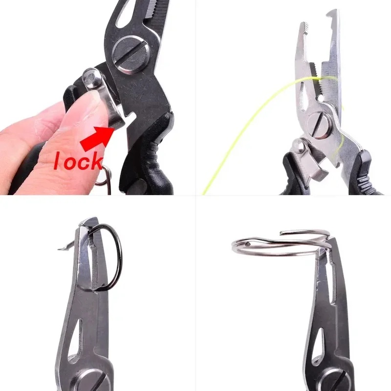 คีมตกปลา กรรไกร ตัดสายเบ็ด ตัด - Fishing Hook Stainless Steel บทวิจารณ์และราคา