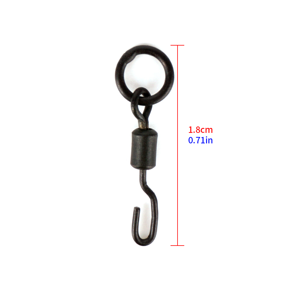 ฮิริซิ 200 ชิ้น ตัวหมุนตกปลาคา - Fishing Hook Stainless Steel บทวิจารณ์และราคา