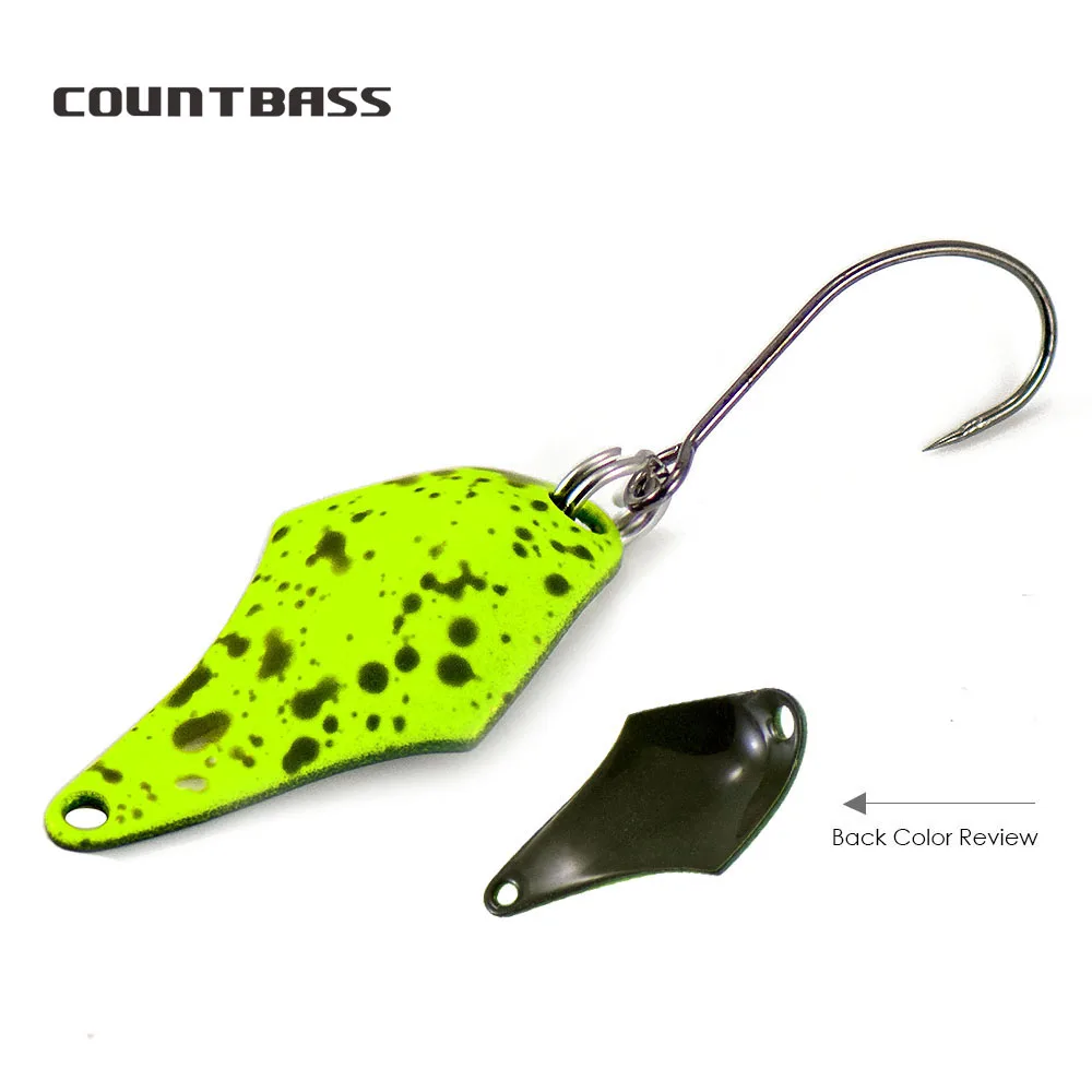 COUNTBASS 5/64oz 2g ช้อนหล่อ B - Fishing Hook Barbless บทวิจารณ์และราคา