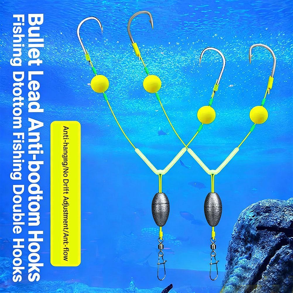 ชุดสายเบ็ดตกปลาแบบ Reverse Off - Fishing Hook Weedless บทวิจารณ์และราคา