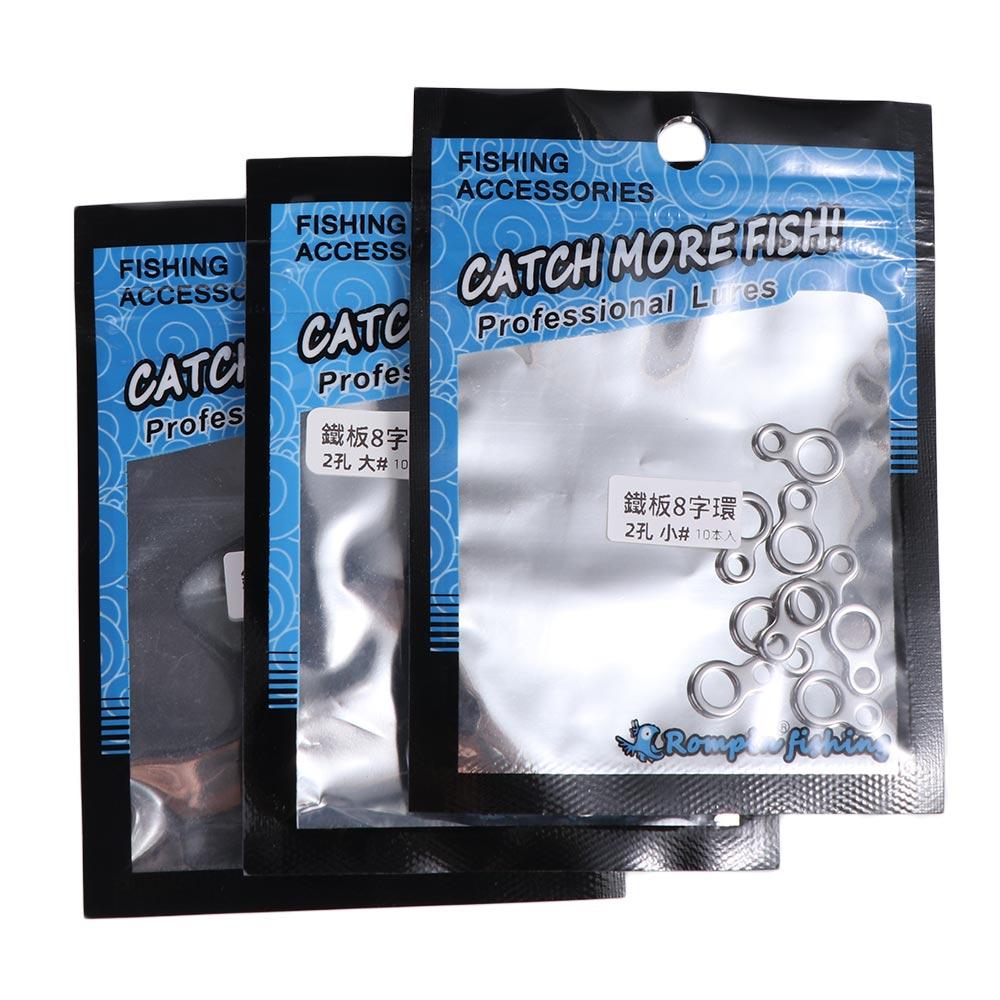 10 ชิ้น ห่วงสแตนเลสสำหรับตกปลา - Fishing Hook Jig บทวิจารณ์และราคา