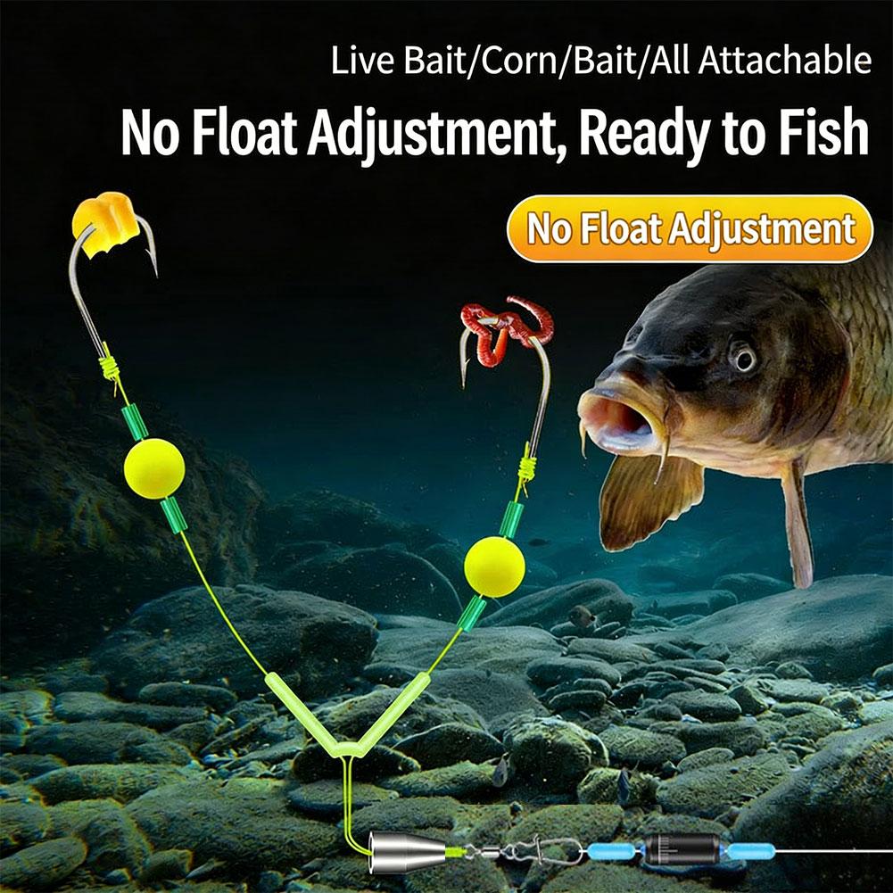 ชุดอุปกรณ์ตกปลาแบบ Anti-Snag W - Fishing Hook Weedless บทวิจารณ์และราคา