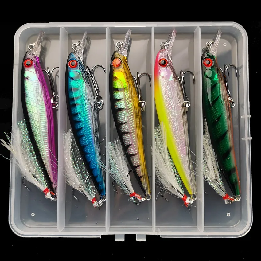 5ชิ้น/กล่อง3D เลเซอร์ Bionic E - Fishing Hook บทวิจารณ์และราคา