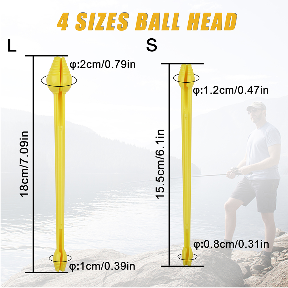 6 ชิ้นตะขอตกปลา Disgorger Snel - Fishing Hook Sharpener บทวิจารณ์และราคา