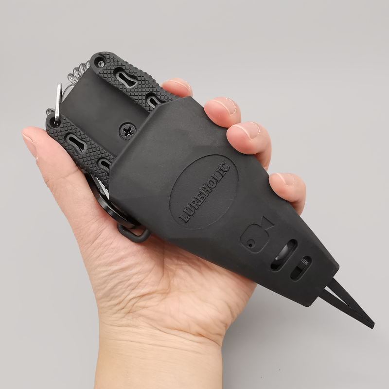 Lureholic 7 ”คีมตกปลาเคลือบ PT - Fishing Hook Sharpener บทวิจารณ์และราคา
